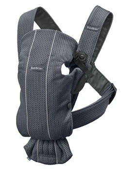 Кенгуру-переноска BabyBjorn Mini 3D Mesh Anthracite, 7317680210135