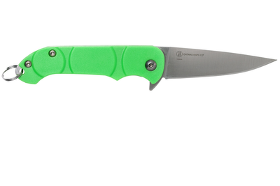 Нож-флиппер складной карманный туристический Ontario OKC Navigator Green твердость стали до 55 единиц для активных людей