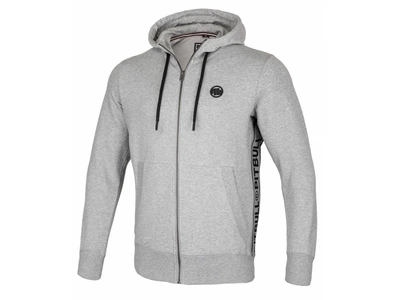 Кенгурушка на блискавці PIT BULL Zip Hoodie Small Logo French Terry M сірий (5115)