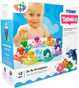 Zestaw zabawek do kąpieli Toomies Śpiewające delfiny (5011666065284)