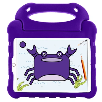 Протиударний дитячий чохол із підставкою STR EVA Kids Case for iPad 10.2 (2019/2020/2021) - Purple
