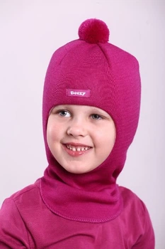 Зимняя шапка шлем Beezy для девочки 1622-19-22 Полли р. 2 (50-53 см)