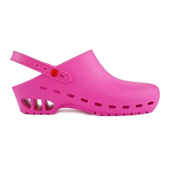 Сабо анатомические профессиональные с ремешком Rosato RS40 Secur Strap Clogs Rosa женские розовые р. 36-37