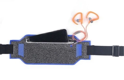 Спортивний чохол на пояс Deexe Cycling Waist Bag - Dark Blue