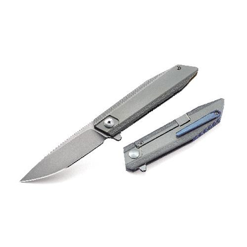 Ніж складний Bestech Knife SHOGUN Grey BT1701A
