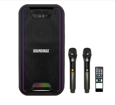 Автономна акустична система SM-500 (2MIC+USB+MP3+BT) (11671),