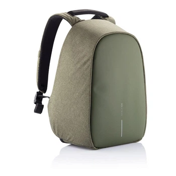 Рюкзак антивор XD Design Bobby Hero Small 13,3' , RFID защита, USB-порт, зеленый