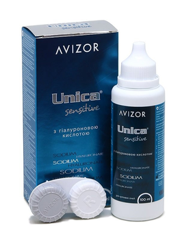 Розчин для контактних лінз Avizor Unica Sensitive 100 мл