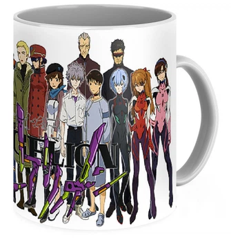 Кухоль GeekLand Evangelion Євангеліон персонажі EV 02.09