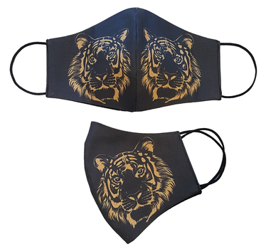 Защитная маска для лица Золотой тигр размер L
