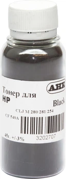 Тонер для HP Color LaserJet Pro M254, M254nw, M254dw АНК Black 45г 3202707