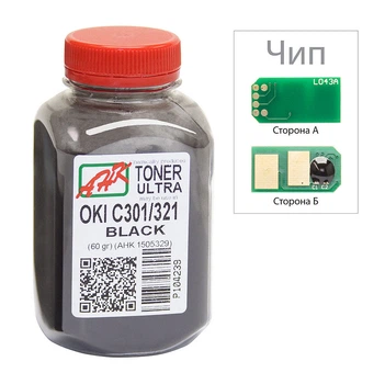 Тонер и Чип для OKI 44973544 АНК Black 60г 1505325