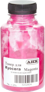 Тонер для Kyocera Mita TK-5140M Magenta (1T02NRBNL0) АНК Magenta 70г 3202804