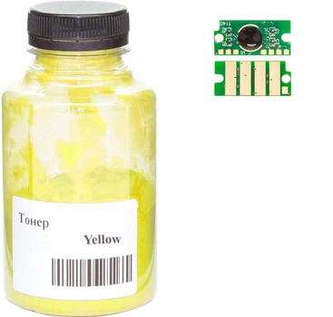 Тонер и Чип для Xerox WorkCentre 6515, 6515DN, 6515DNI АНК Yellow 130г 3203669