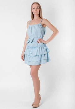 Женское платье Подіум Aliya 25895-LIGHT/BLUE S Голубой
