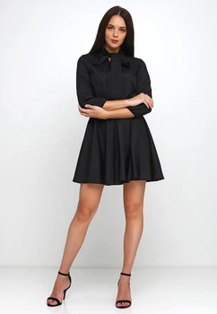 Женское платье Подіум Castra 25896-BLACK S Черный