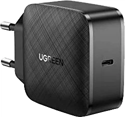Мережевий зарядний пристрій Ugreen CD217 65 W Type-C PD GaN Charger Black (UGR-70817)