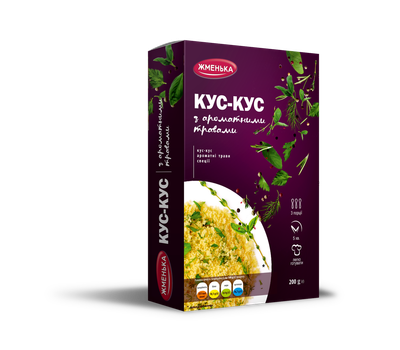 Кус-Кус с ароматными травами Жменька 200 г