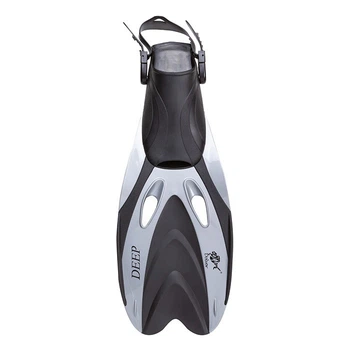 Ласти для дайвінгу сірі 39-43 Dolvor F66 Deep