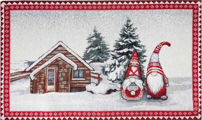 Салфетка на стол гобеленовая Прованс Snowfall 30х50 (4823093433595)