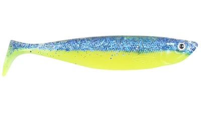 Силиконовая приманка Strike Pro Tumbler Shad 13, 130 мм, 16 гр, цвет: Zander Queen, (уп./6шт.), (SPT (81131) SPT-13#008