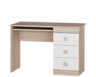 Стол компьютерный Эверест Соната Комби Сонома Белый