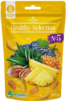 Смесь орехов и фруктов №5 WINWAY Healthy Selection (без сахара) 100 г (0.1 кг) (4821912901447)