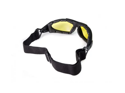 Фотохромные защитные очки Global Vision Shorty 24 Kit (yellow photochromic) (1ШОРТ24-30)
