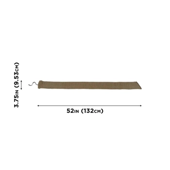 Чехол оружейный Allen Knit Gun Sock эластичный 132 см серый (167)