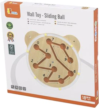 Tablica manipulacyjna Viga Toys Tor kulkowy (6971608445569)