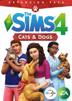 Игра The Sims 4: Кошки и собаки. Дополнение для ПК (Ключ активации Origin)