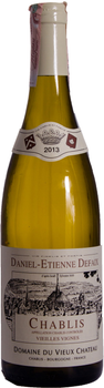 Вино Daniel-Etienne Defaix Chablis Vieilles Vignes 2013 біле сухе 0.75 л 12.5% (3335561303213)