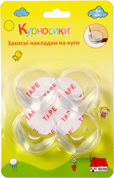 Защитные накладки на углы Курносики 7185 4 шт (4890210071855)