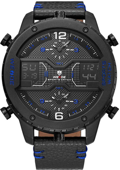 Мужские часы Weide All Black WH6401B-4C (WH6401B-4C)