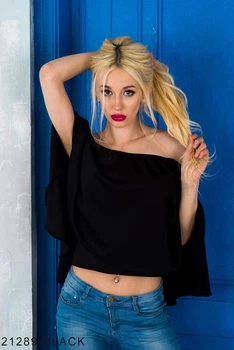 Женская блузка Подіум Rene 21289-BLACK L Черный
