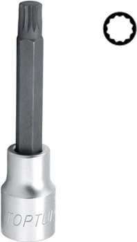 Головка с насадкой Toptul Spline M14 L100 мм 1/2" (BCJD1614)