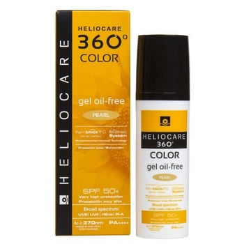 Солнцезащитный гель с тоном SPF 50 Cantabria Labs Heliocare 360 жемчужный 50 мл.