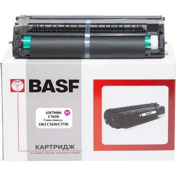 Копи Картридж, Фотобарабан для OKI 43870006 BASF Magenta BASF-DR-C5650-43870006
