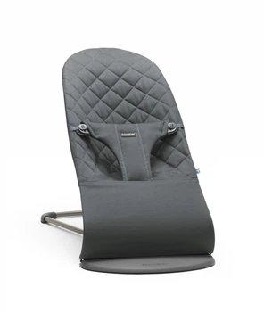 Кресло-качалка BabyBjorn Bliss Cotton Anthracite, 7317680060211
