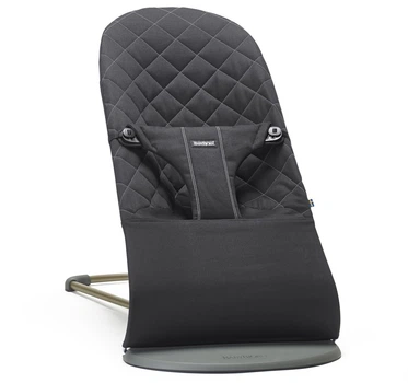 Кресло-качалка BabyBjorn Bliss Cotton Black, 7317680060167