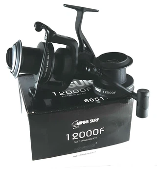 Карповая и серфовая катушка без бейтранера Mifine Surf 12000