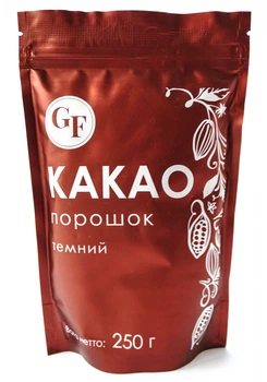 Какао-порошок GF алкализованный жирность 10-12% 250г (8200742)