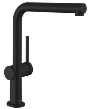 Смеситель-кран кухонный HANSGROHE Talis M54 матовый черный 72840670