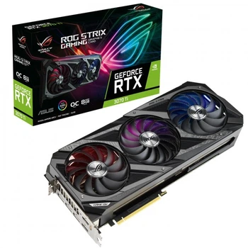 Видеокарта GF RTX 3070 Ti 8GB GDDR6X ROG Strix Gaming Asus (ROG-STRIX-RTX3070TI-8G-GAMING)