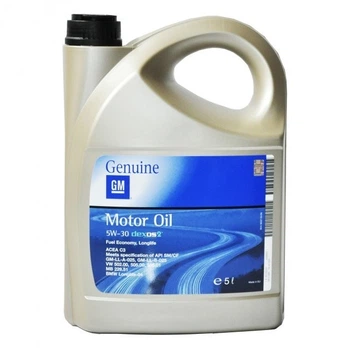 Моторное масло GM 5w30 5л SL/CF A3/B4 5 л