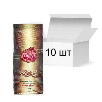 Ящик кофе в зернах Trevi Espresso 250 г х 10 шт