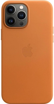 Панель Apple MagSafe Leather Case для Apple iPhone 13 Pro Max Golden Brown (MM1L3ZE/A)