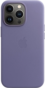 Панель Apple MagSafe Leather Case для Apple iPhone 13 Pro Wisteria (MM1F3ZE/A)