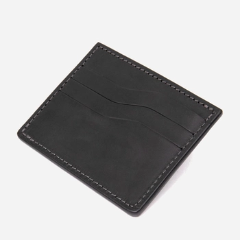 Картхолдер кожаный Grande Pelle leather-11499 Черный