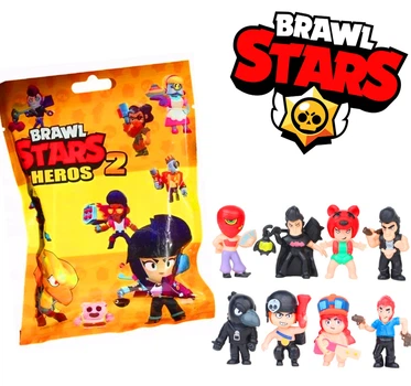 Іграшка сюрприз з Brawl гри Stars. Фігурка героя Бравл Старс, 1 шт